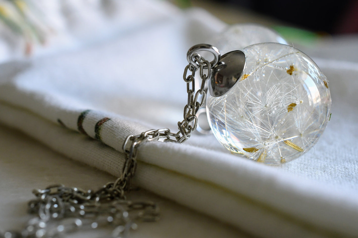 Dandelion Wish Necklace