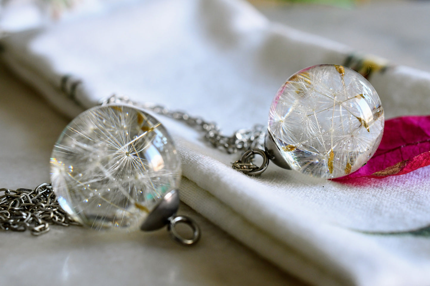 Dandelion Wish Necklace