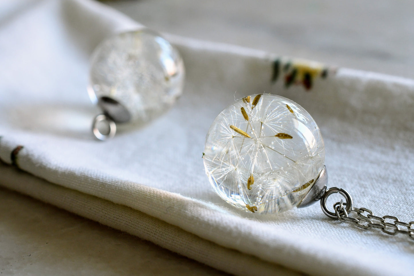 Dandelion Wish Necklace