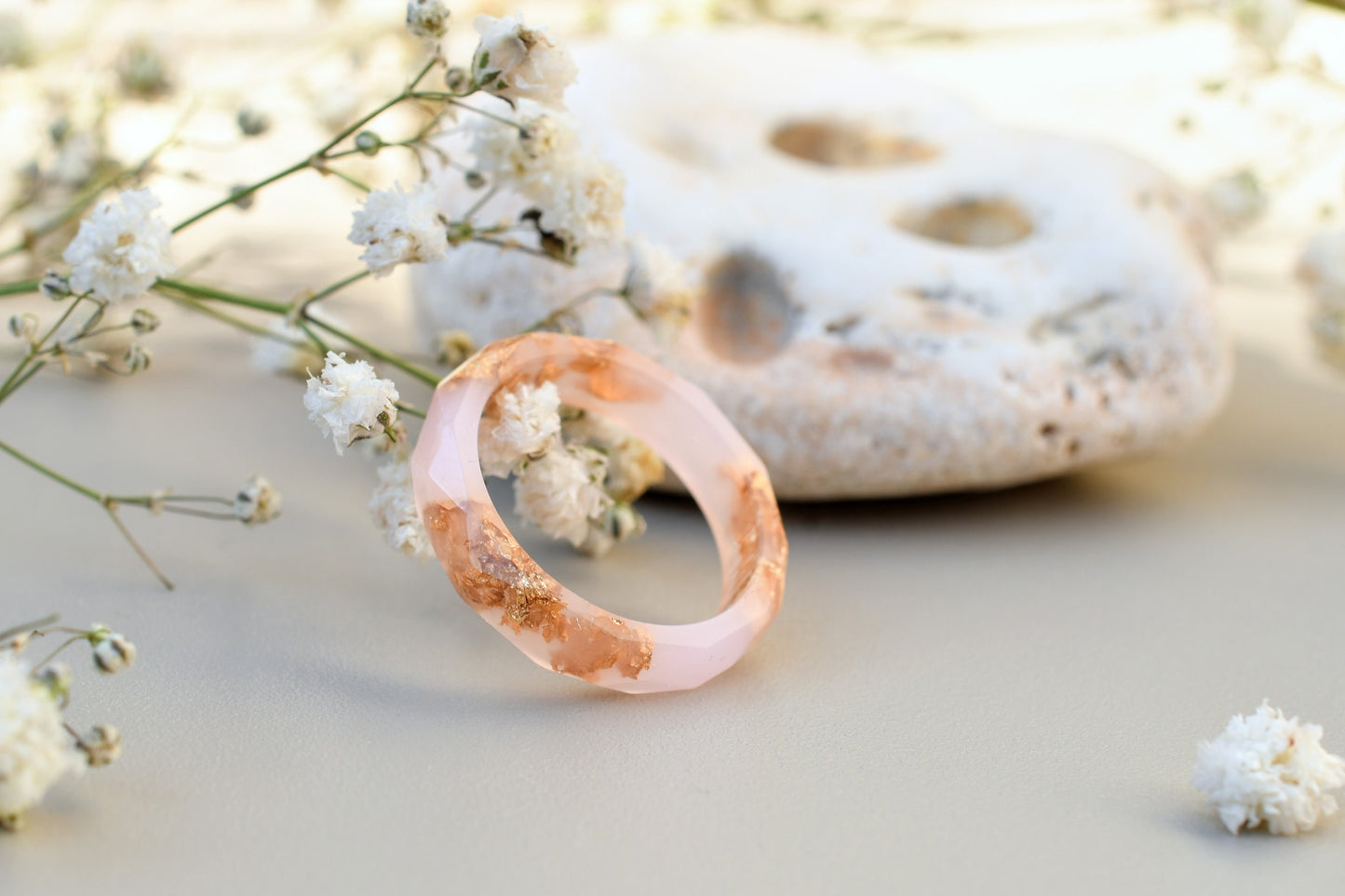 Blush Flare Ring