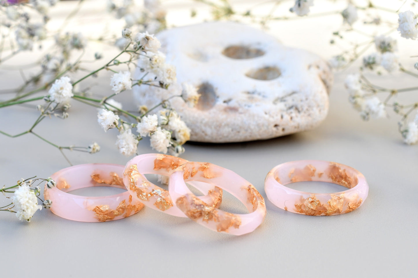 Blush Flare Ring