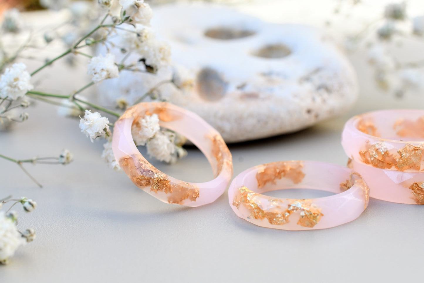 Blush Flare Ring