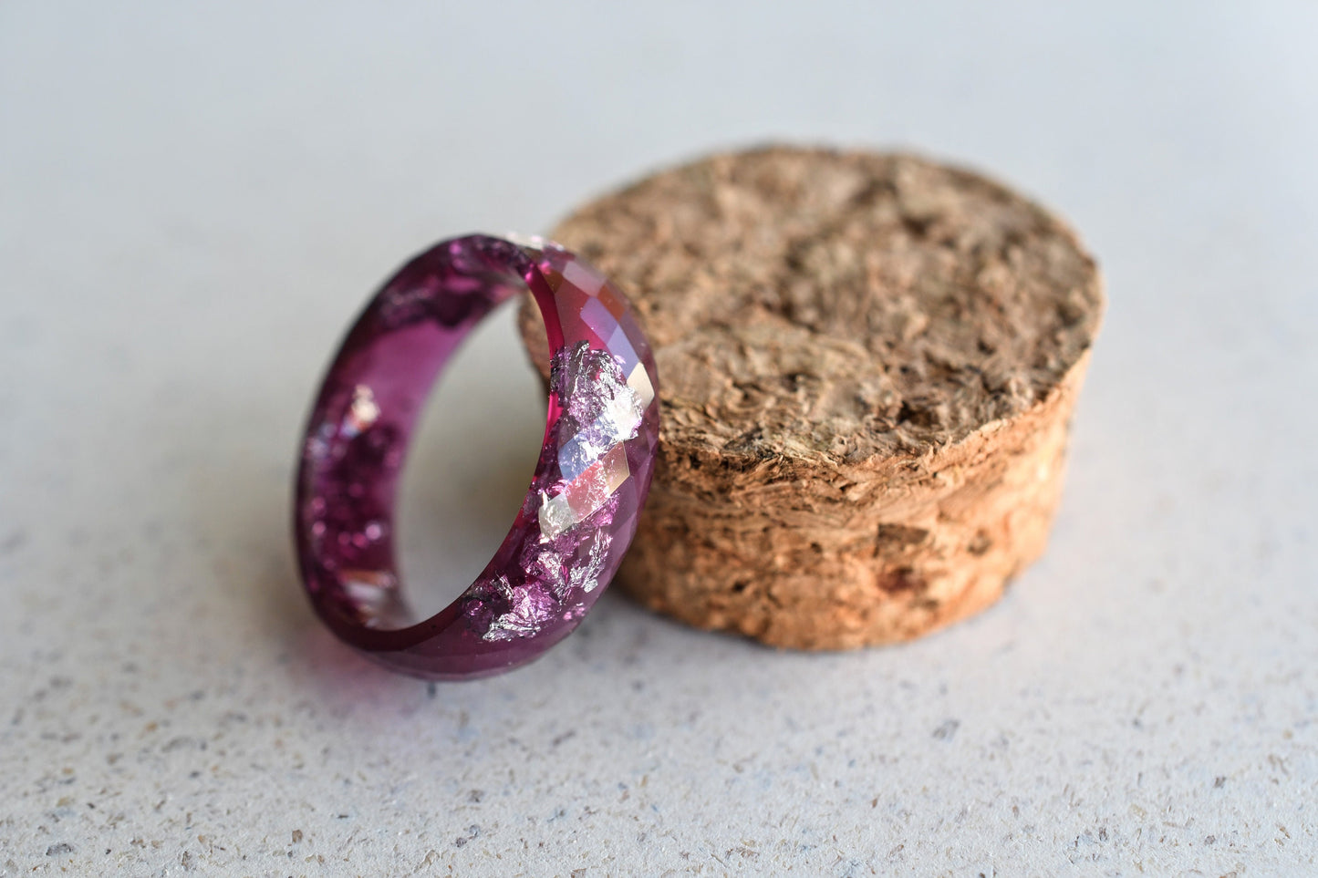 Lavender Spark Ring