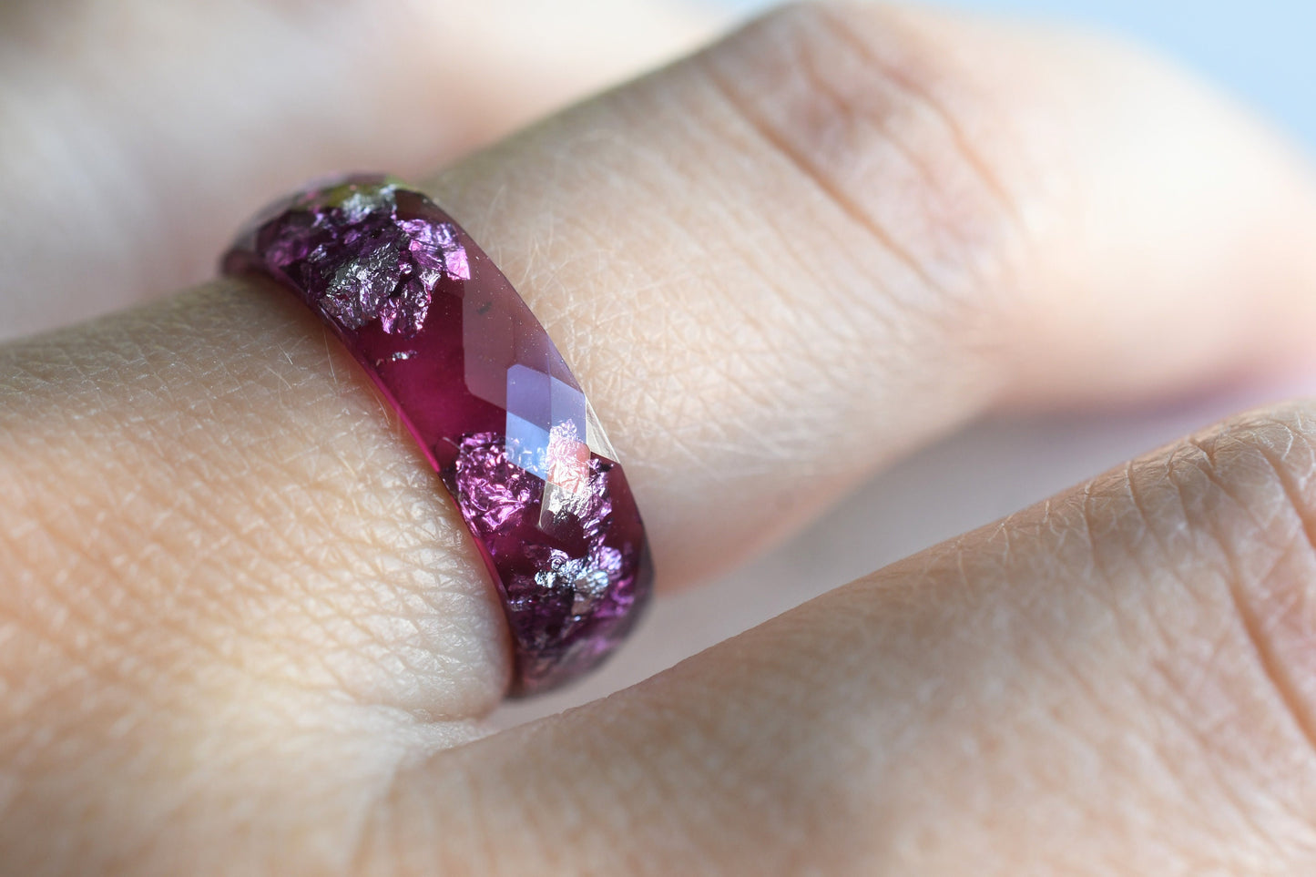 Lavender Spark Ring