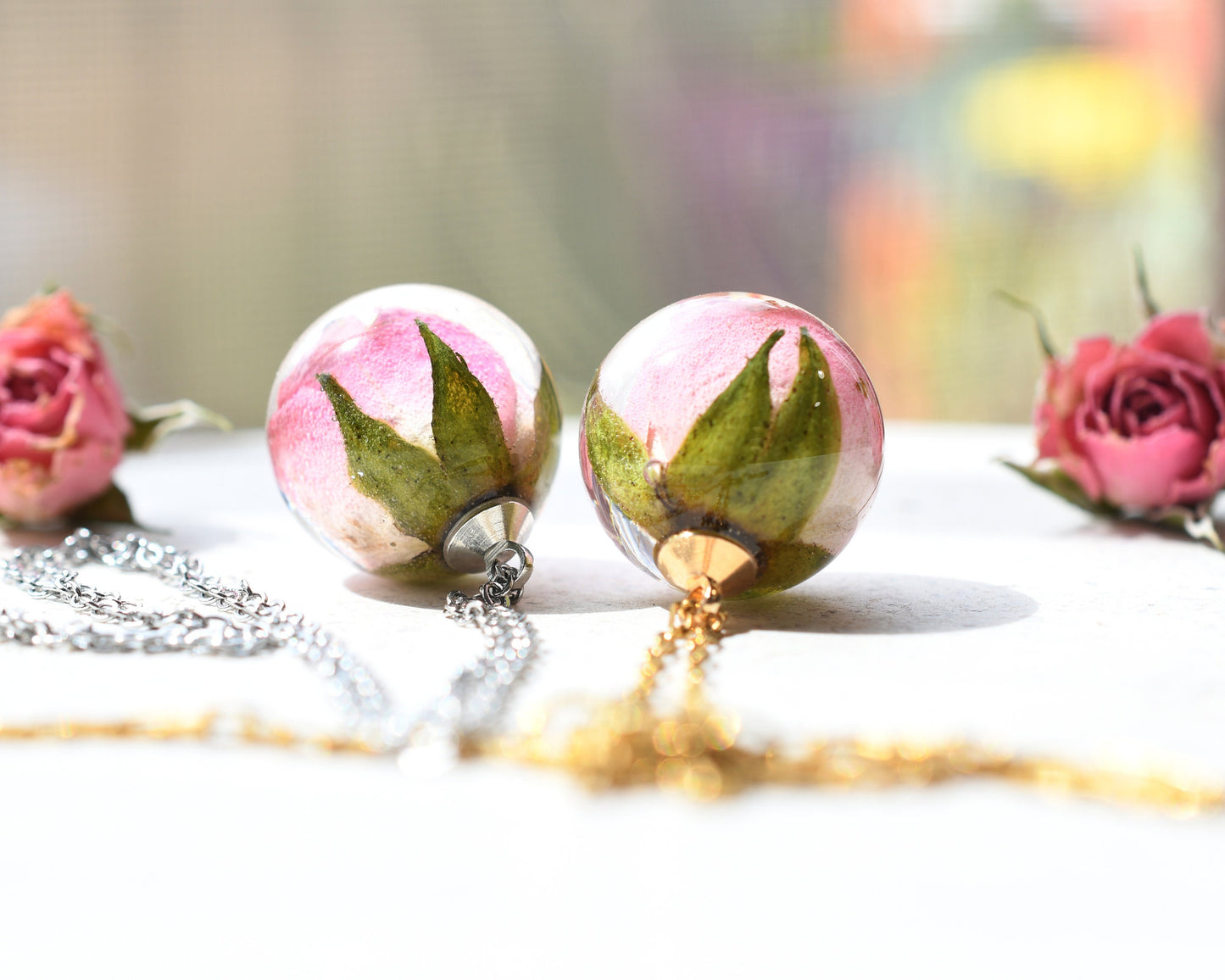 Roseglow Keepsake Pendant