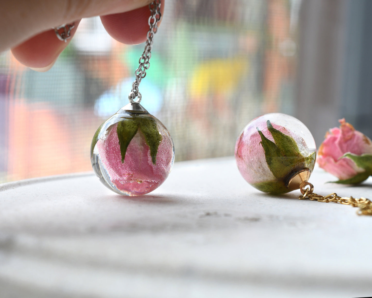 Roseglow Keepsake Pendant