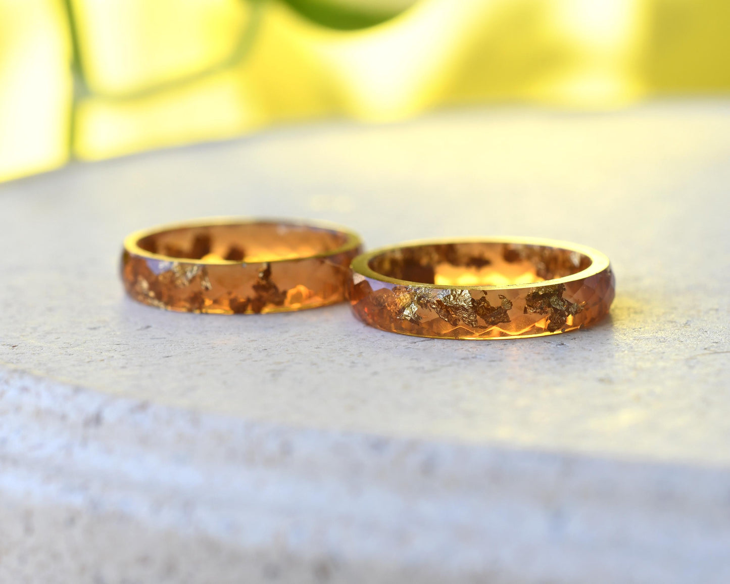 Golden Ember Ring