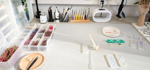How We Create Botanical Resin Jewelry
