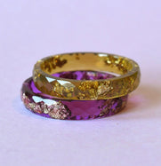 Thin Resin Rings