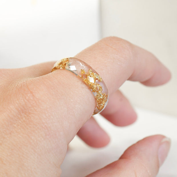Golden Quiet Ring
