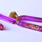 gold purple costume jewelry