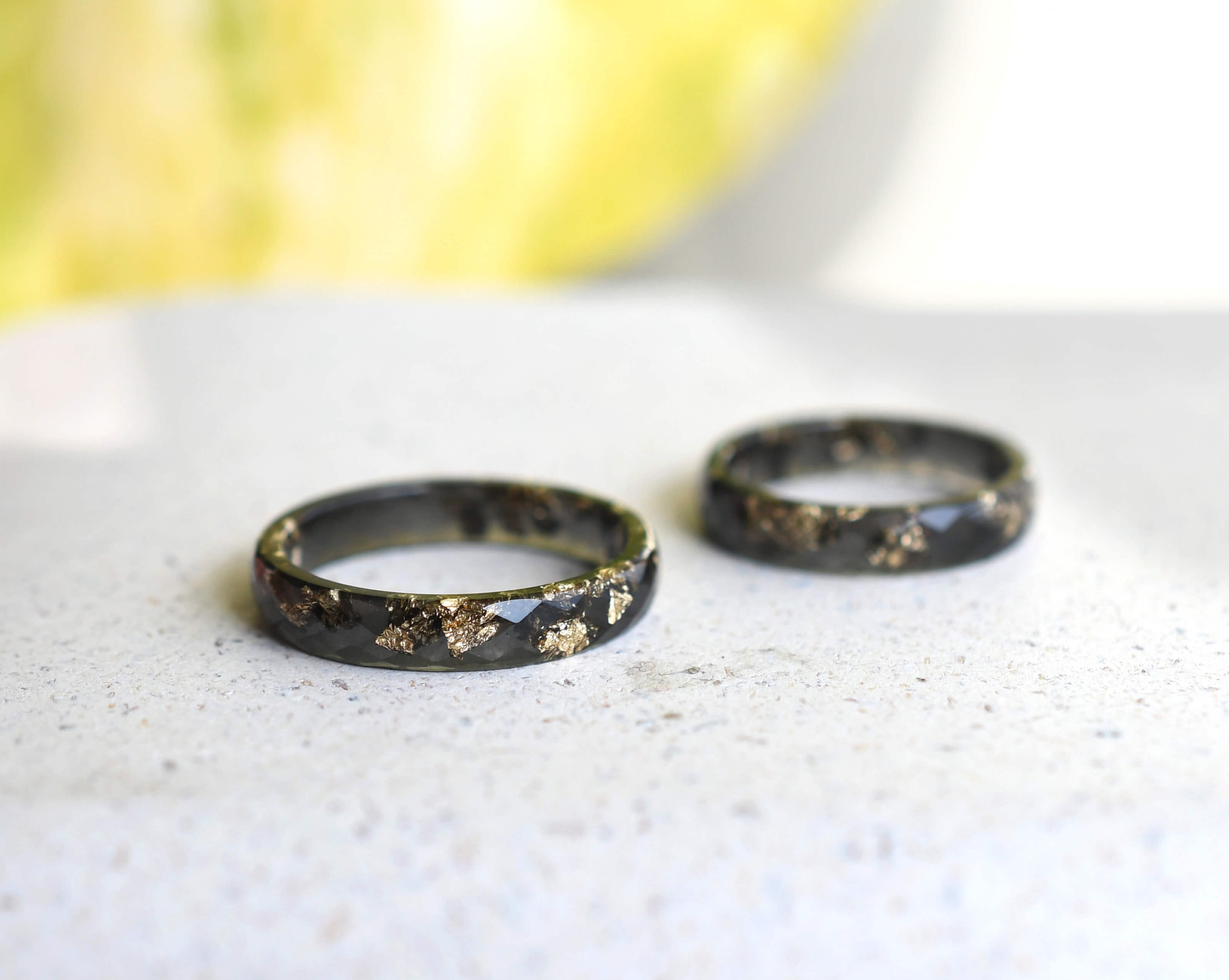 unisex black ring