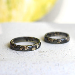 unisex black ring
