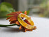 December birth flower narcissus ring — handmade European artisan jewelry by Resity