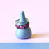 Faceted lavender stacking ring