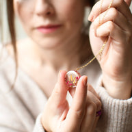 Heather Keepsake Name Necklace