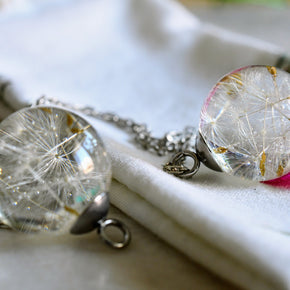 Dandelion Wish Necklace