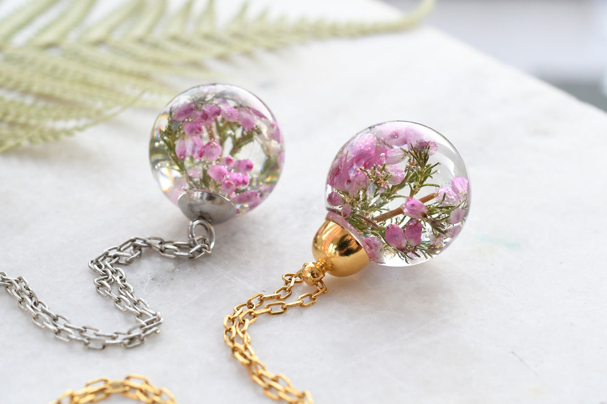 Heather Moon Necklace
