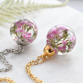 Heather Moon Necklace