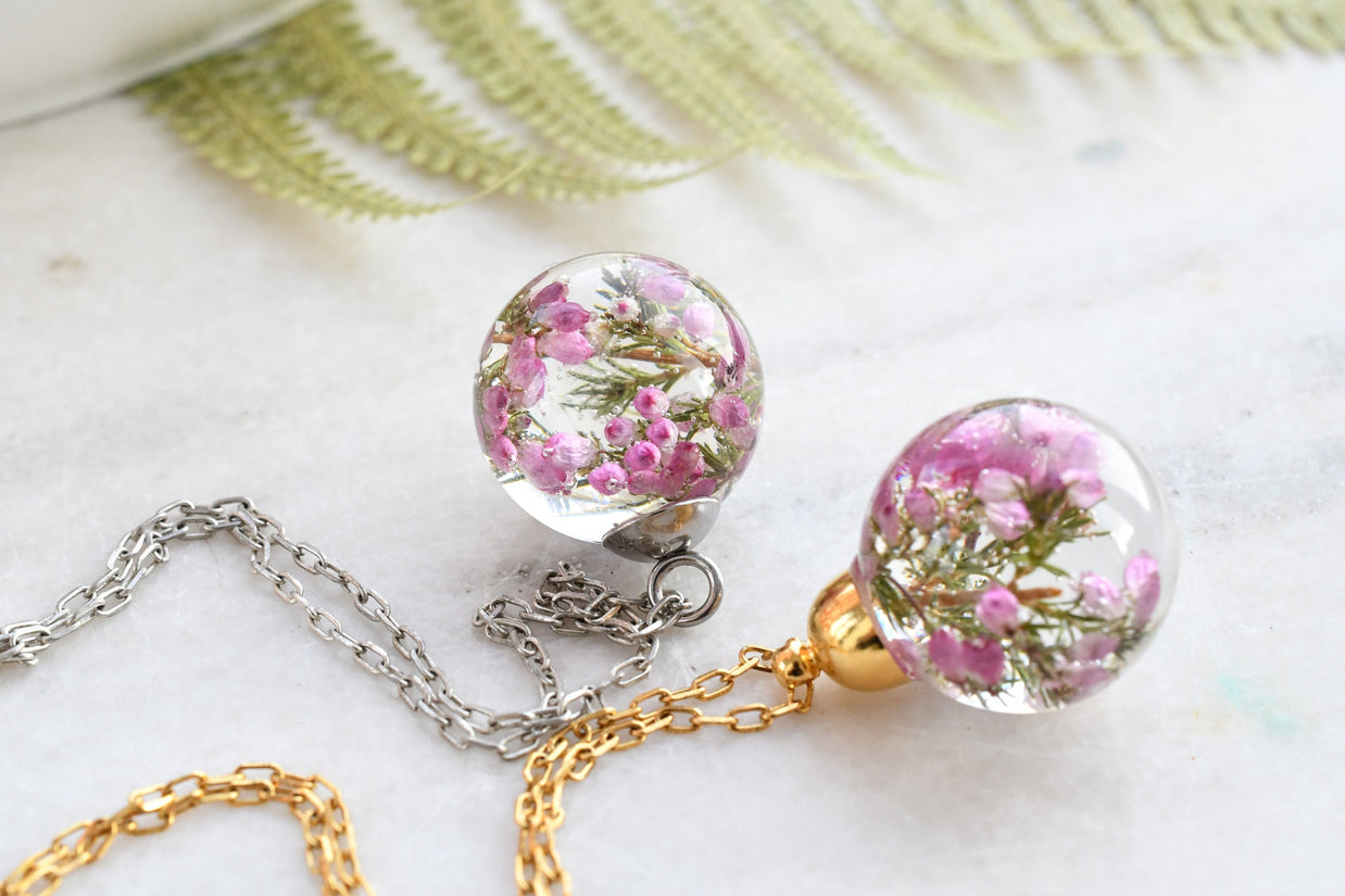 Heather Moon Necklace