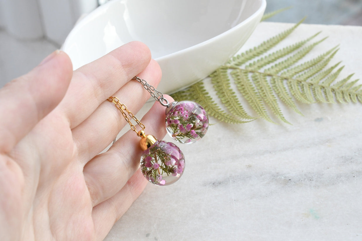Heather Moon Necklace
