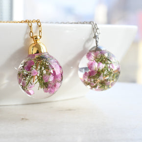 Heather Moon Necklace