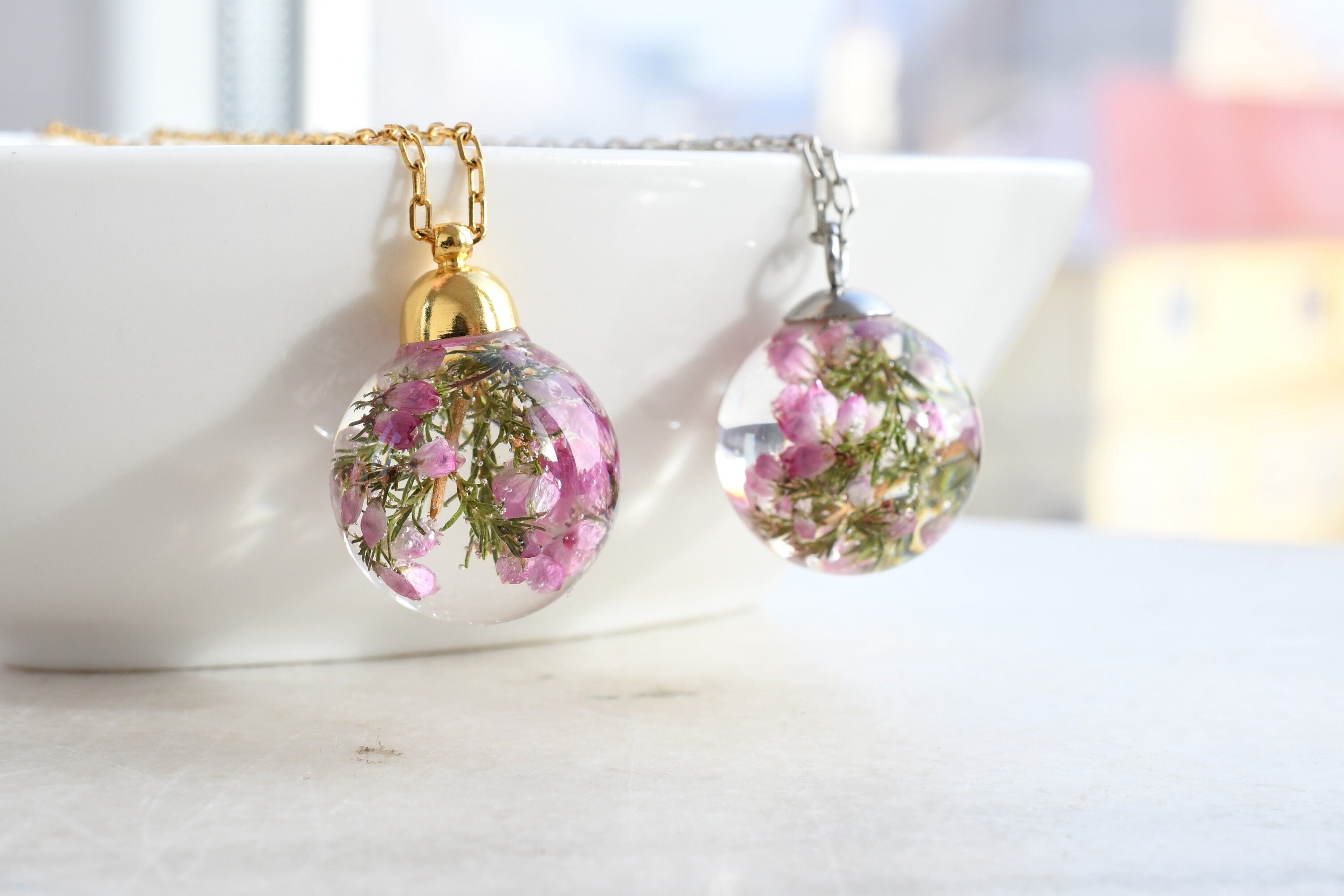 Heather Moon Necklace