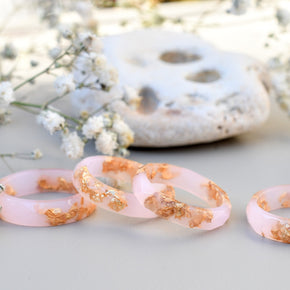Blush Flare Ring
