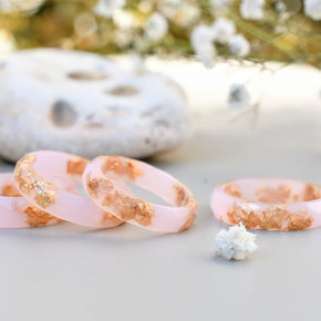 Blush Flare Ring