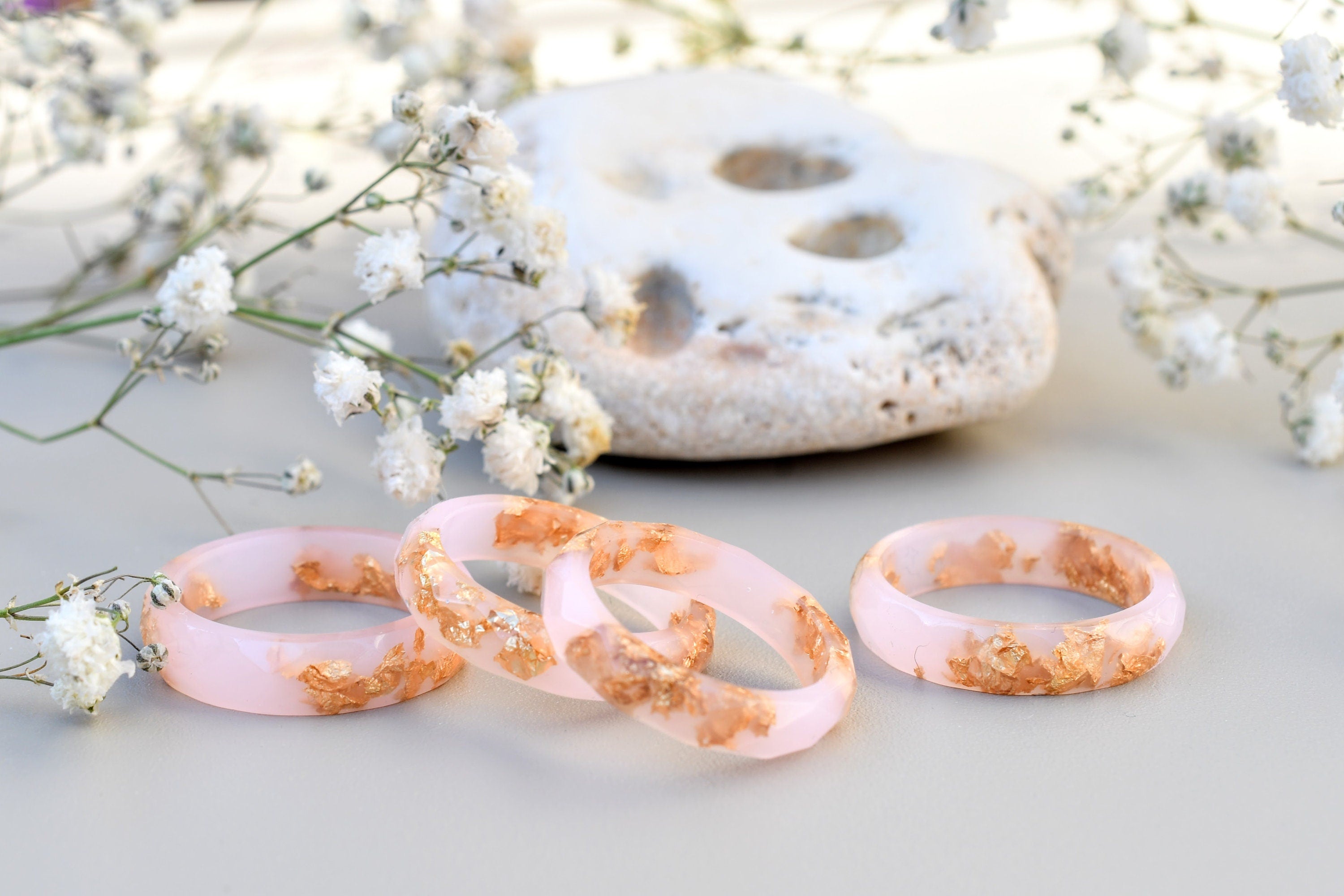 Blush Flare Ring