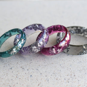 Purple Spark Ring