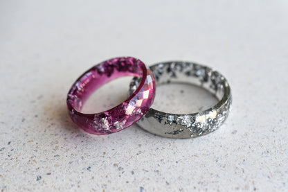 Lavender Spark Ring