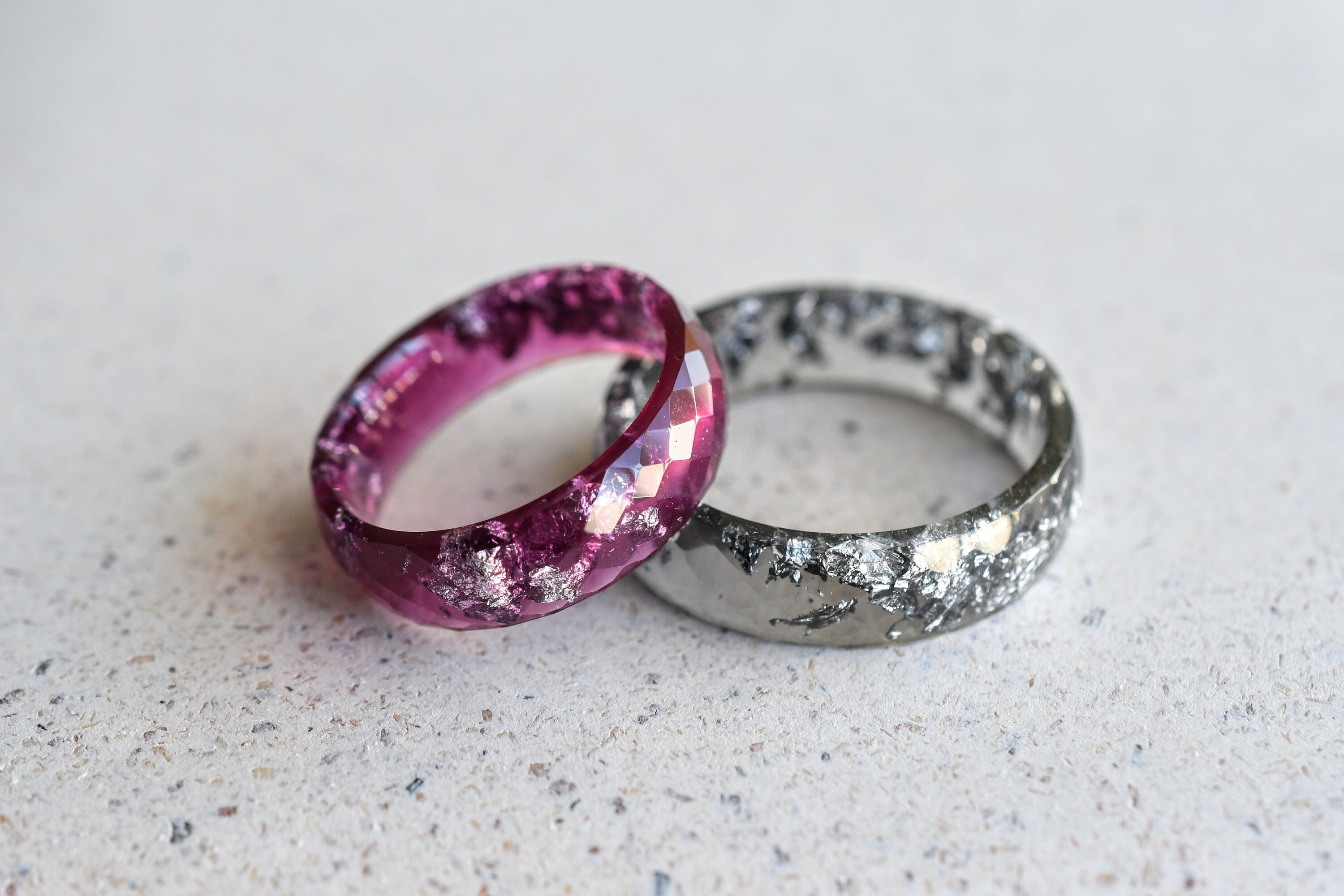 Purple Spark Ring