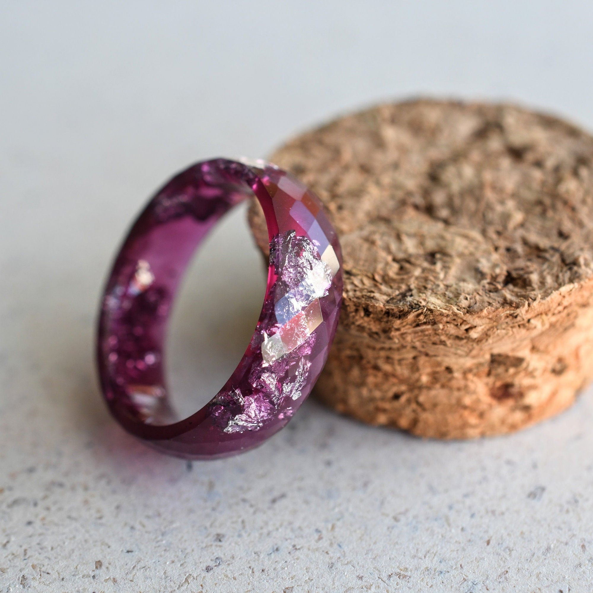 Purple Spark Ring
