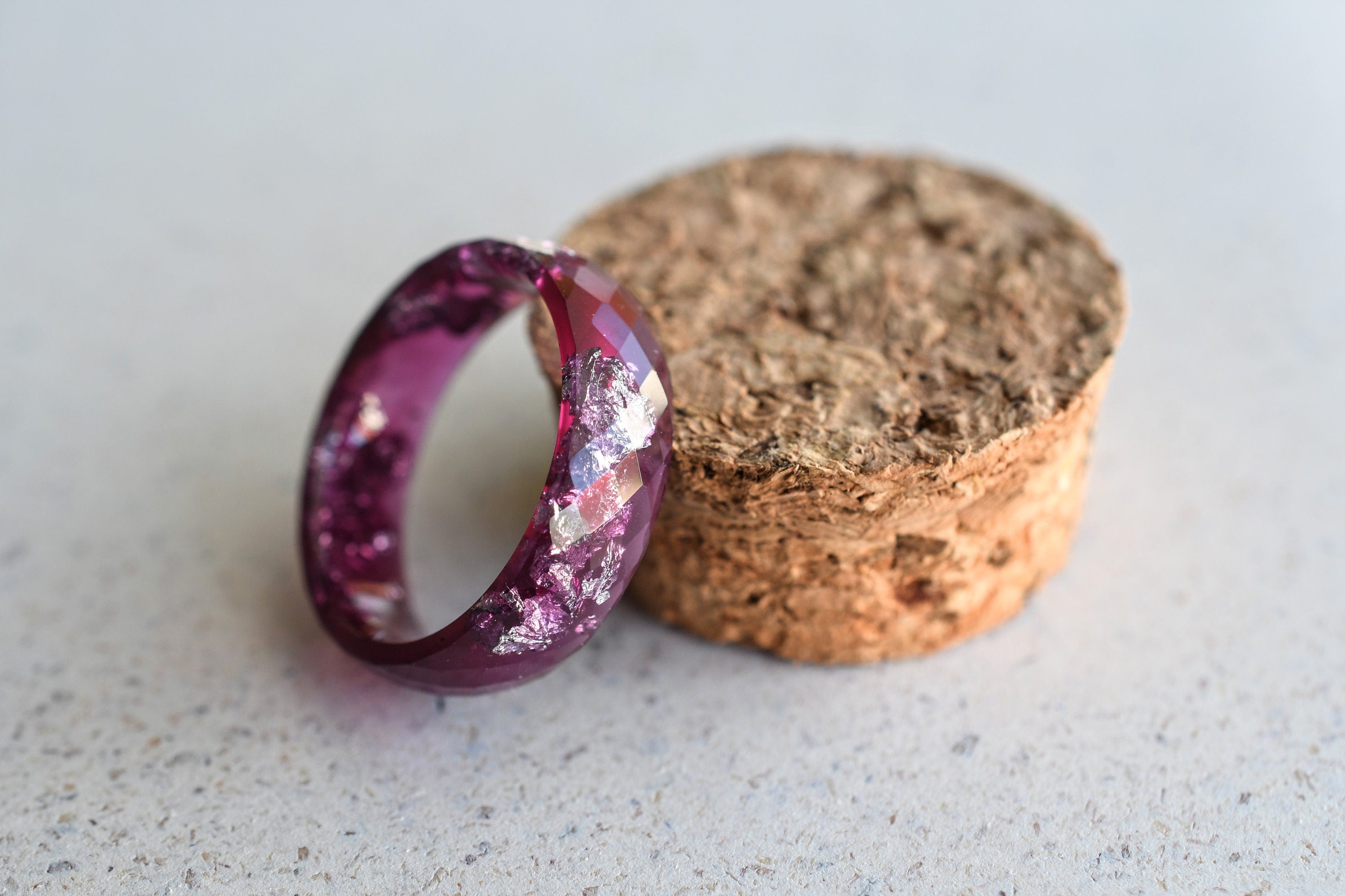 Purple Spark Ring