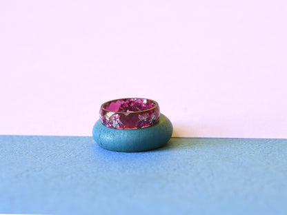 Lavender Spark Ring
