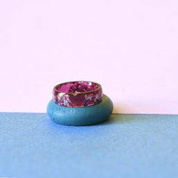 Purple Spark Ring