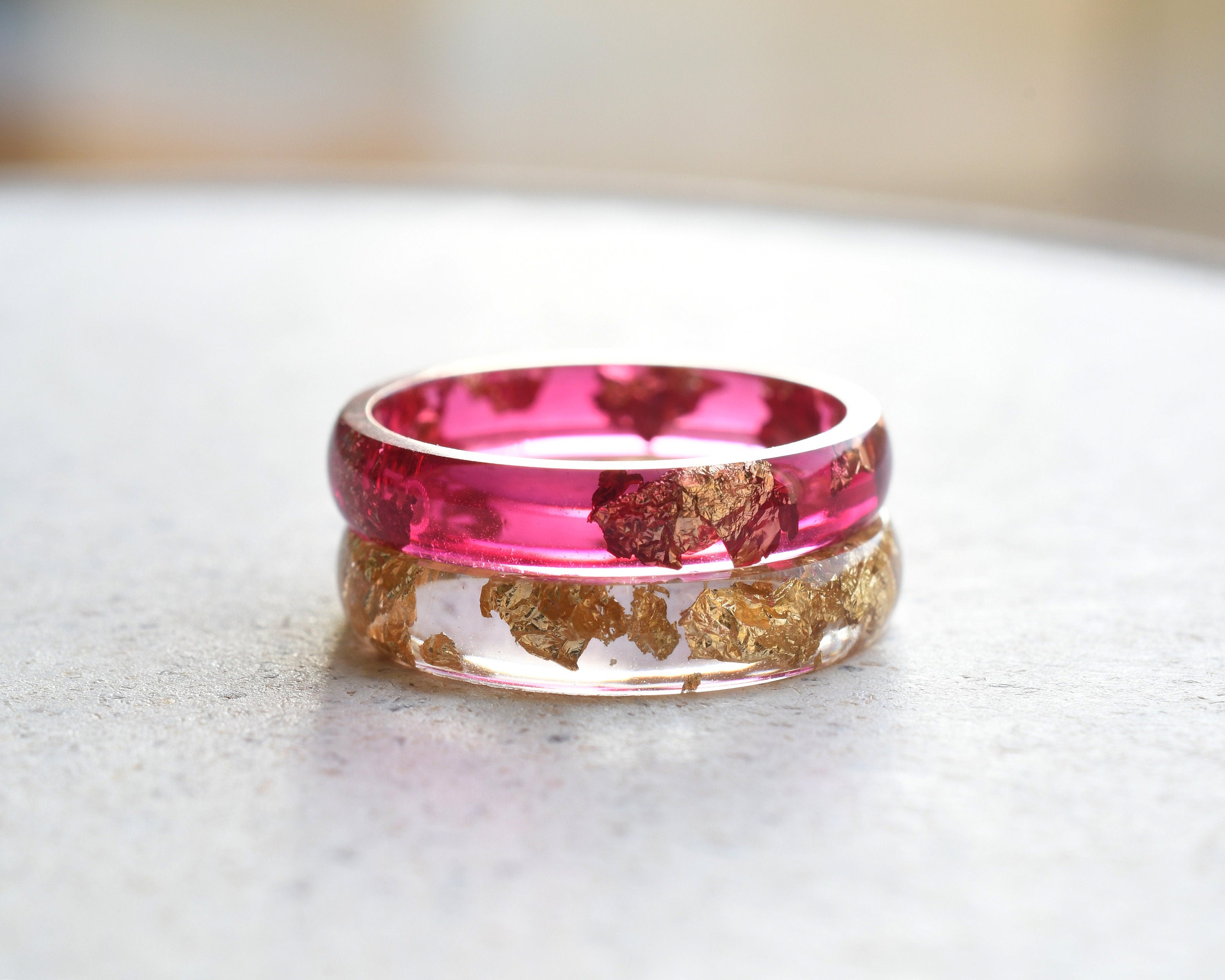 handmade resin jewelry