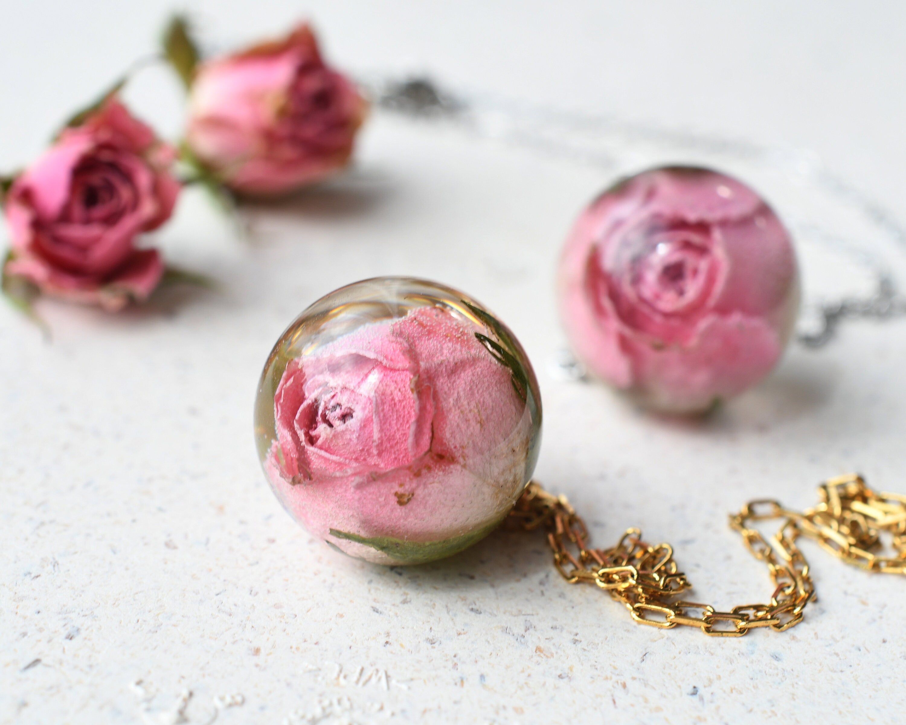 Roseglow Keepsake Pendant