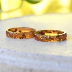 Golden Ember Ring