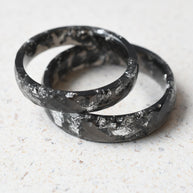 Macro shot of resin texture