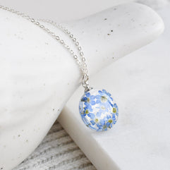 Blue Whisper Mini Necklace