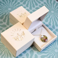 Premium jewelry box with soft velour interior — Resity gift packaging upgrade