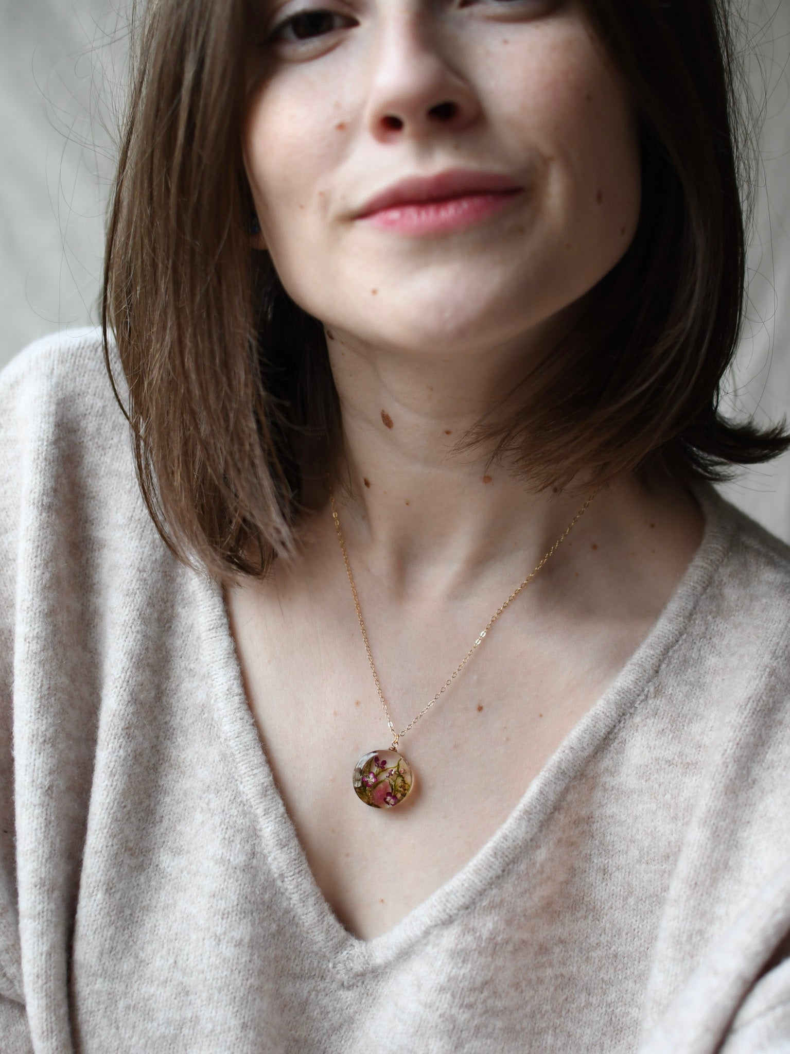 Rosewood Garden Necklace