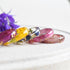 April birth flower tulip ring — handmade European artisan jewelry by Resity