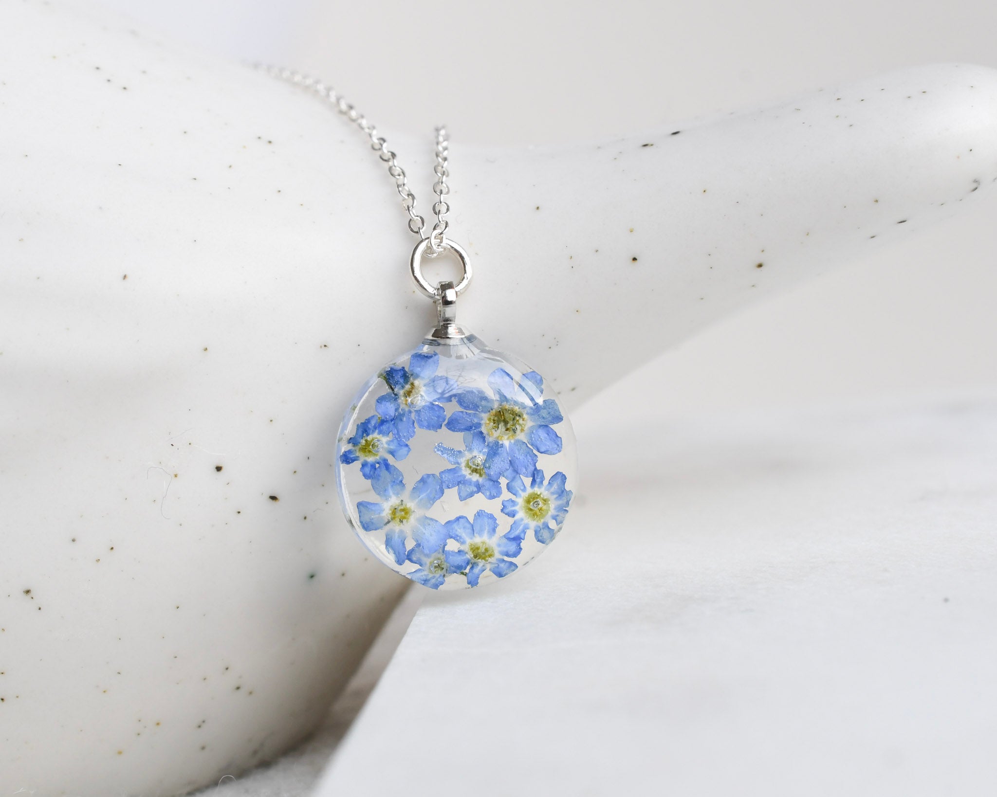 Blue Whisper Mini Necklace