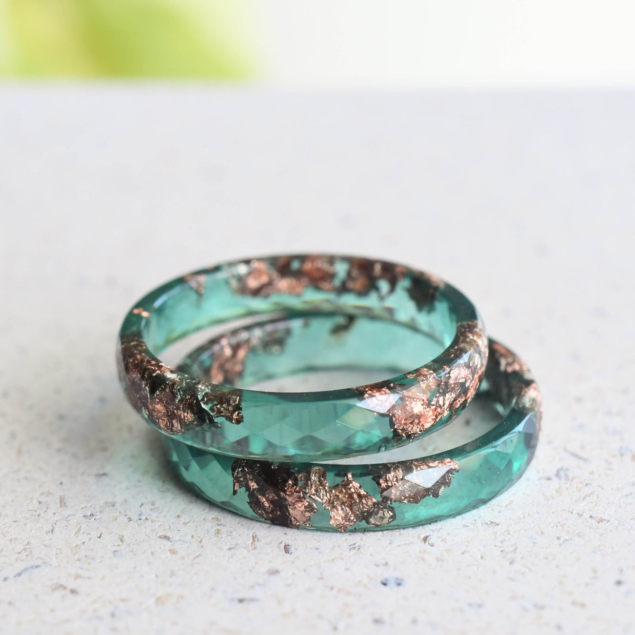 jade stacking ring