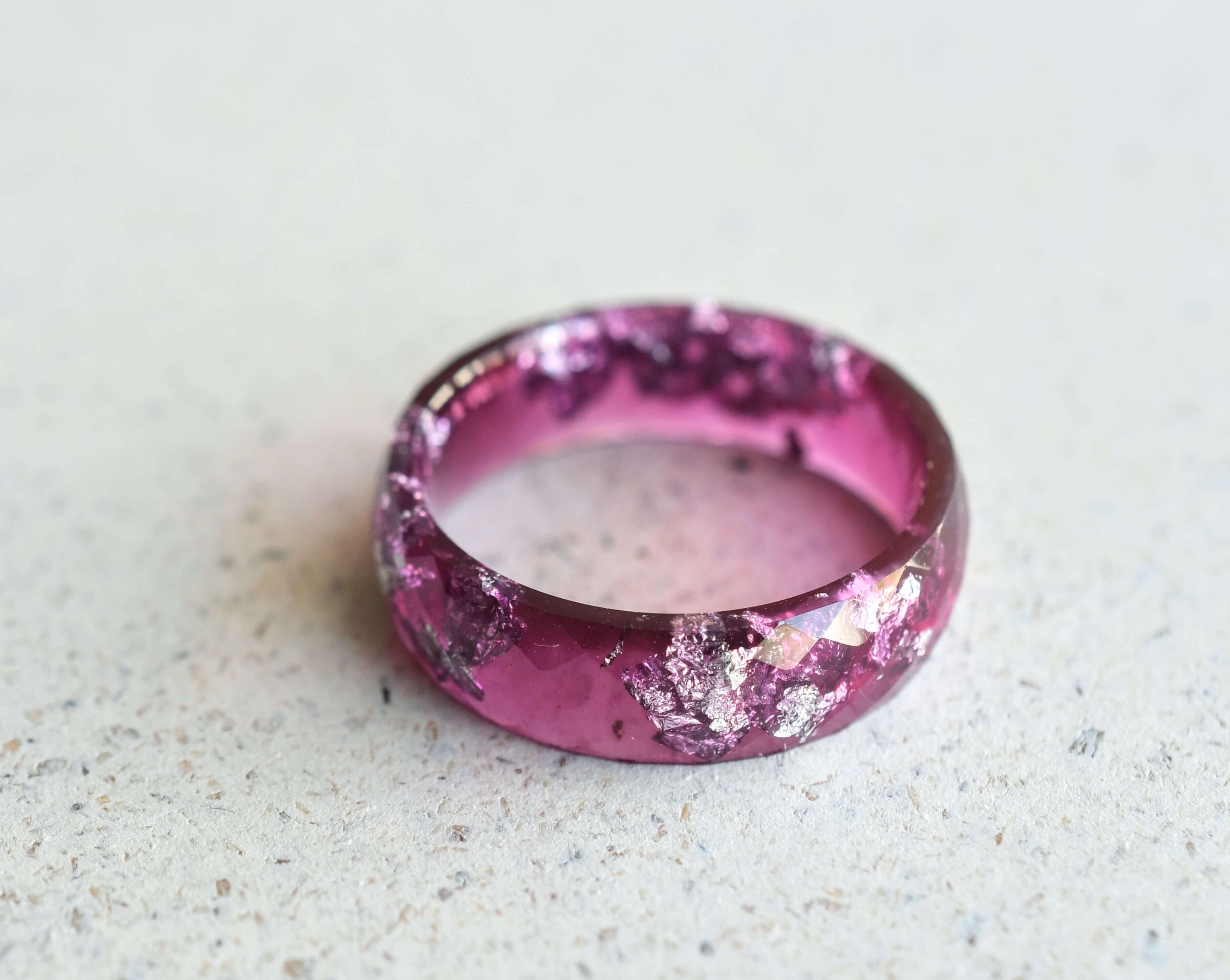 Epoxy ring on sale